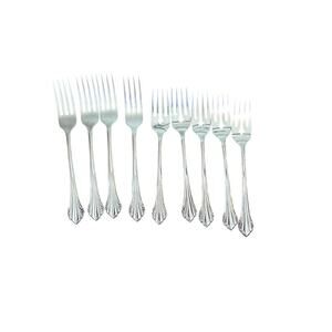 Oneida Community Marquette Stainless Steel Dinner Forks & Knifes